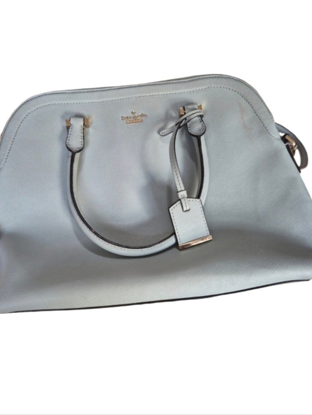 Kate Spade New York Cameron Street Margot Satchel Purse Light Blue
